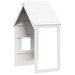 vidaXL Toit de lit pour enfants blanc 60x99x139 5cm bois de pin massif