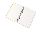 Carnet Couverture kraft Intérieur Papier blanc 24 cm