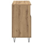 vidaXL Buffet 2 Pièces Chêne artisanal 60 x 35 x 70 cm