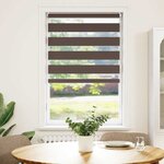 Store enrouleur tamisant 70 x 120 cm marron