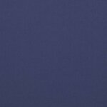 vidaXL Coussins de banc de jardin lot de 2 bleu marine 150x50x7 cm