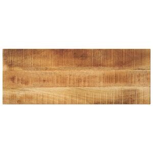 vidaXL Dessus de table rectangulaire bois massif de manguier brut