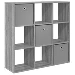 vidaXL Buffet Gris Sonoma 102 x 31 x 99 5 cm
