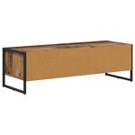 vidaXL Meuble TV Bois Ancien 100 x 36 5 x 30 5 cm Bois d'ingénierie