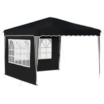 vidaXL Tente de fête pop-up 288 x 288 x 245 cm Anthracite Tissu Oxford