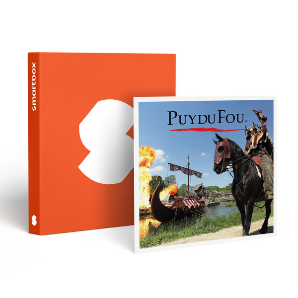 SMARTBOX - Coffret Cadeau Puy du Fou® 2026 - Séjour famille 2 jours / 1 nuit pour 2 adultes et 2 enfants - Hôtel La Villa Gallo-Romaine -  Séjour