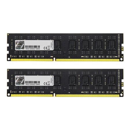 G.Skill Mémoire PC Value - DDR3 - Kit 16Go (2x 8 Go) - 1600 MHz - CL11