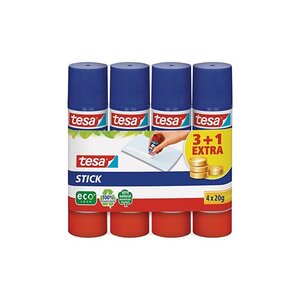 tesa ecoLogo 4 Stick Bâton de colle, 20 g