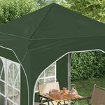 vidaXL Tente de fête pop-up 192 x 192 x 245 cm Vert
