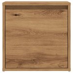 vidaXL Tiroir boîte chêne artisanal 40 5x40x40 cm bois d'ingénierie