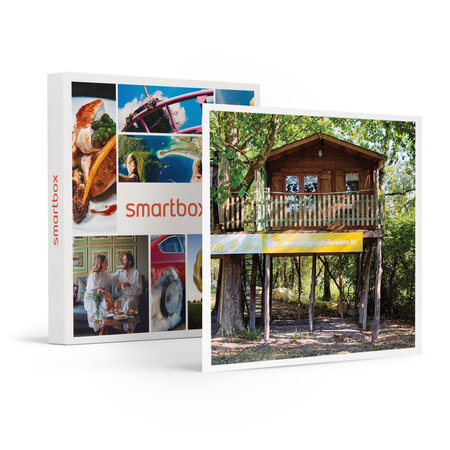 SMARTBOX - Coffret Cadeau 3 jours en cabane perchée en famille dans un camping près de Saintes -  Séjour