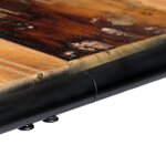 vidaXL Table de salle à manger 118x60x76cm Bois de récupération massif