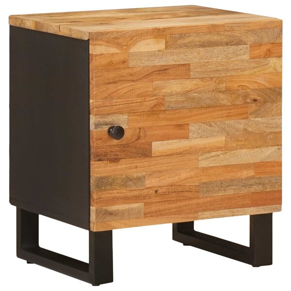vidaXL Cabinet de chevet Marron 40 x 33 x 46 cm Bois de mangue massif
