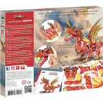 Maquette - Dragon - Articulée - Montage facile sans colle - Dès 6 ans - Activité manuelle