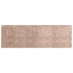 vidaXL Coureur de Tapis MARSA Sable 100 x 300 cm Polyester et PVC