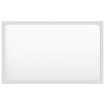 vidaXL Ensemble de meubles de salle de bain Blanc Bois d'ingénierie