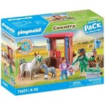 PLAYMOBIL 71471 - Vétérinaire avec Animaux de la Ferme