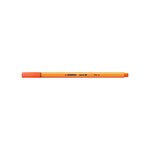 Stylo-Feutre POINT 88 Pointe Fine 0,4 mm vermillion clair STABILO