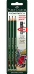 Blister 3 Crayons Papier Castell 9000 HB FABER-CASTELL