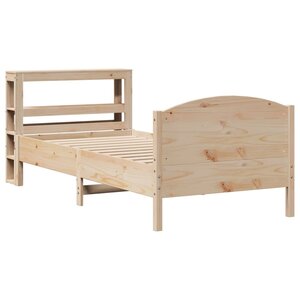 vidaXL Cadre de lit sans matelas 100x200 cm bois massif de pin
