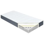 vidaXL Matelas de sommier tapissier fermeté moyenne 200x100x20 cm