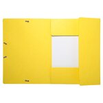 Chemise À Élastiques Maxi Capacity Carte Lustrée 425gm2 - A4 - Couleurs Assorties - X 50 - Exacompta