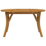 vidaXL Table de jardin 150x90x75 cm Bois d'acacia solide