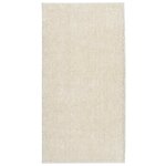 vidaXL Tapis ISTAN à poils longs aspect brillant crème 80x150 cm