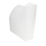 Porte-revues The Magazine - Dimensions L11 x H32 x P29,2 cm coloris givre EXACOMPTA