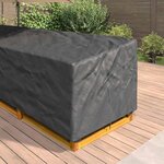 vidaXL Housse pour mobilier d'extérieur 355 x 275 x 80 cm
