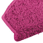 vidaXL Tapis d'escalier auto-adhésifs 15 Pièces Rose 80 x 24 5 x 3 5 cm