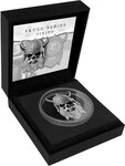 Pièce de monnaie en Argent 5 Cedis g 31.1 (1 oz) Millésime 2025 VIKING SKULL