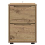 vidaXL Armoire de rangement Chêne artisanal 40 x 48 x 57 cm