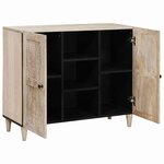 vidaXL Buffet Blanc 33 5 x 90 x 75 cm