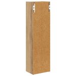 vidaXL Armoire murale de salle de bain Chêne artisan 20 x 14 x 70 cm