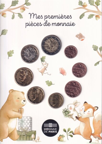 France - Monnaie de Paris Mes premières pièces de monnaie - Miniset FDC 2026