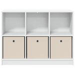 vidaXL Buffet Blanc 102 x 32 x 73 5 cm
