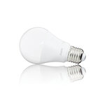 Ampoule led a60  culot e27  9w cons. (60w eq.)  lumière blanc chaud