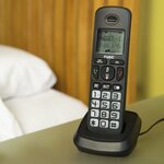 Fysic téléphone dect fx-5520 double noir