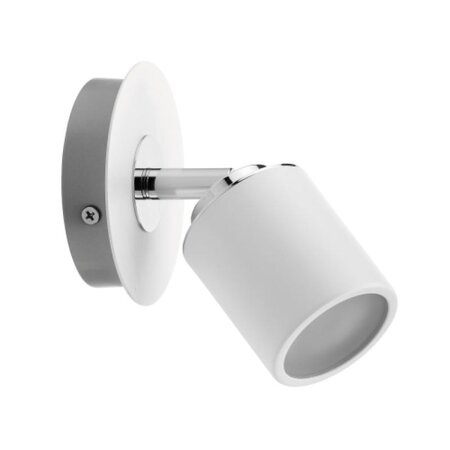 Spot Tube IP44 max. 1x10 W GU10 blanc/chromé