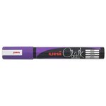 Marqueur craie Pointe conique moyenne CHALK Marker PWE5M 1,8 - 2,5mm Violet x 12 UNI-BALL