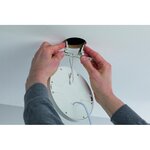 Plafonnier encastrable LED Promo rond 6W Ø116 mm 3000K blanc