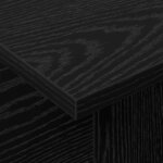 vidaXL Meuble TV Chêne noir 102 x 35 x 45 cm Bois d'ingénierie