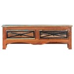 vidaXL Meuble TV 120x30x40 cm Bois de récupération massif