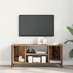 vidaXL Meuble TV Bois ancien 102 x 35 x 45 cm Bois d'ingénierie
