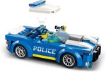 Lego 60312 city la voiture de police  jouet pour enfants des 5 ans avec minifigure officier  idée de cadeau  série aventures