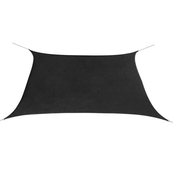 vidaXL Parasol en tissu oxford carré 2x2 m anthracite