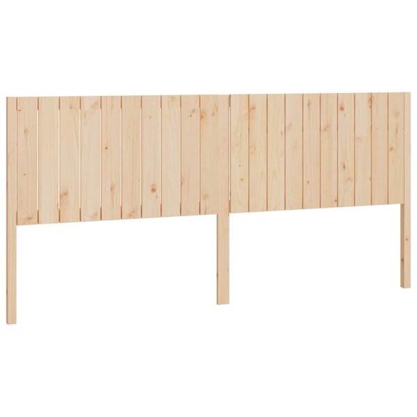 vidaXL Tête de lit 205 5x4x100 cm Bois massif de pin