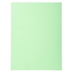 Paquet De 100 Chemises Forever® 220 100  Recyclé - 24x32cm - Vert Pré - X 5 - Exacompta