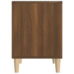 vidaXL Table de chevet Chêne marron 40x35x50 cm